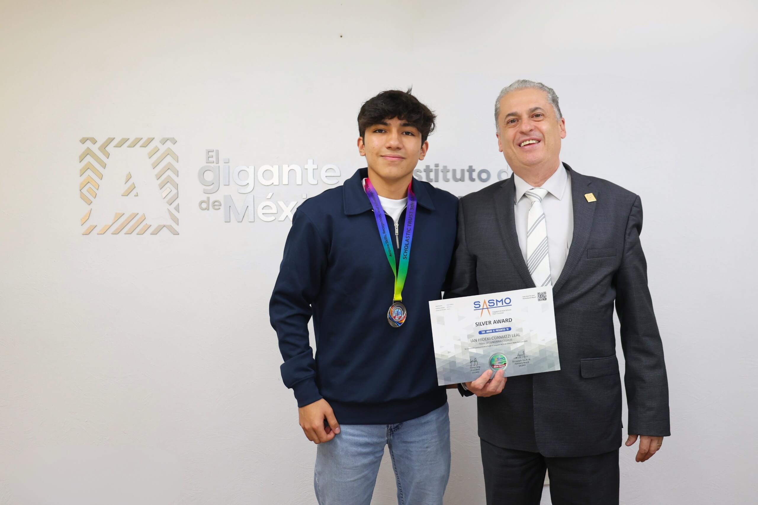 ESTUDIANTE DE AGUASCALIENTES REPRESENTARÁ A MÉXICO EN LA FINAL MUNDIAL DE MATEMÁTICAS EN CHINA