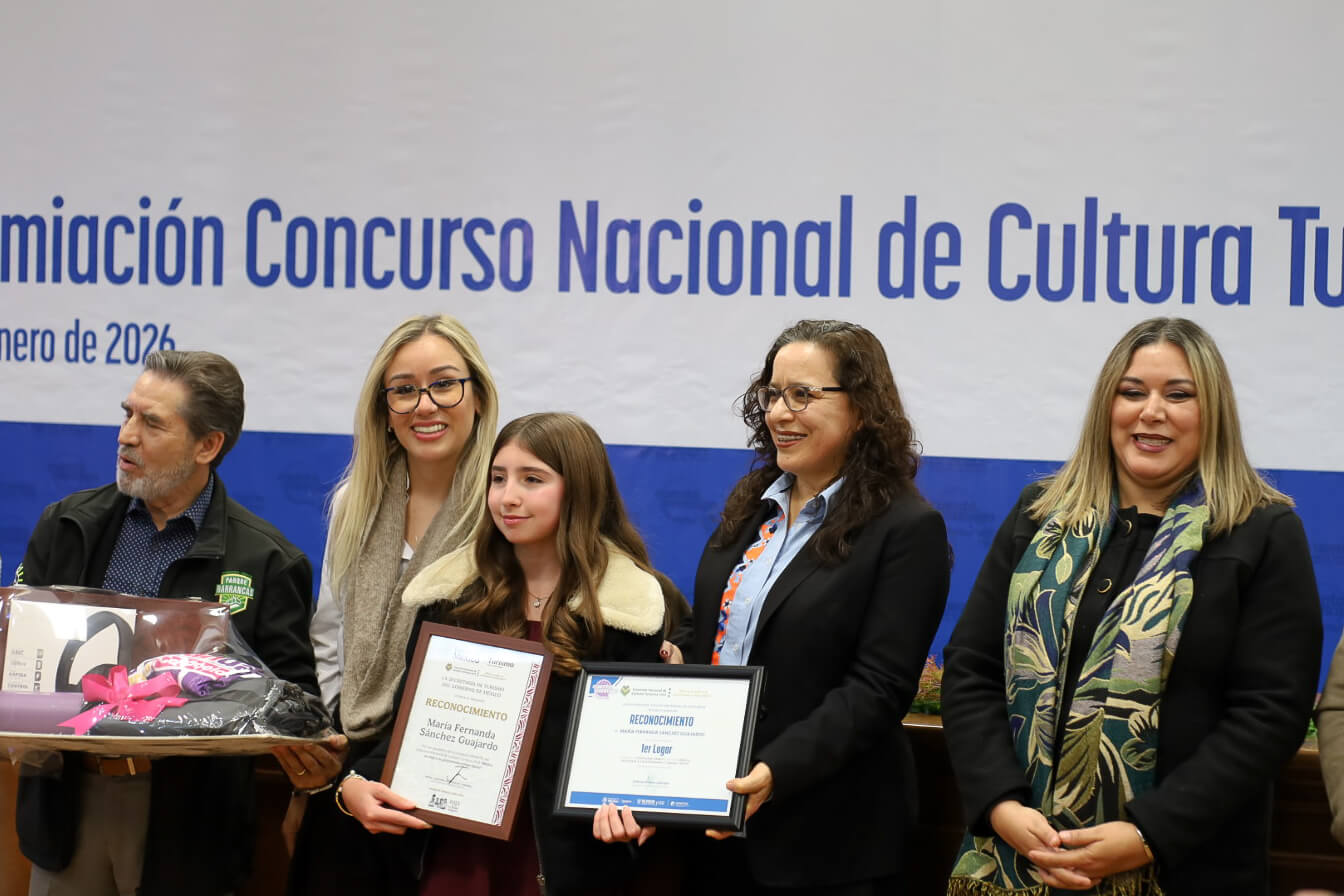 Galardonan a ganadores del Concurso Nacional de Cultura Turística 2025