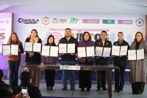 Primera empresa de transporte se une a la red de Puntos Violeta