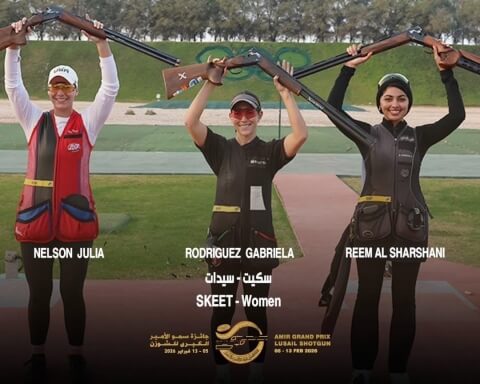 Conquista oro Gabriela Rodríguez en Grand Prix de tiro con escopeta
