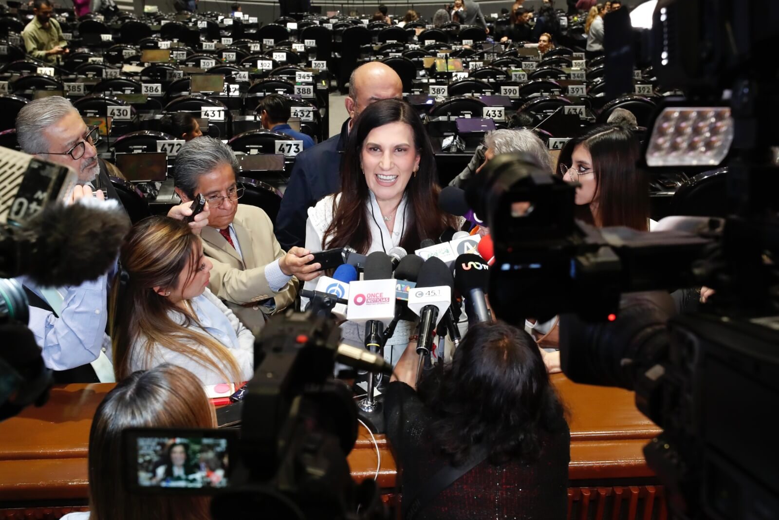 Celebra Kenia López Rabadán que gobierno retome políticas públicas panistas que antes fueron criticadas y eliminadas