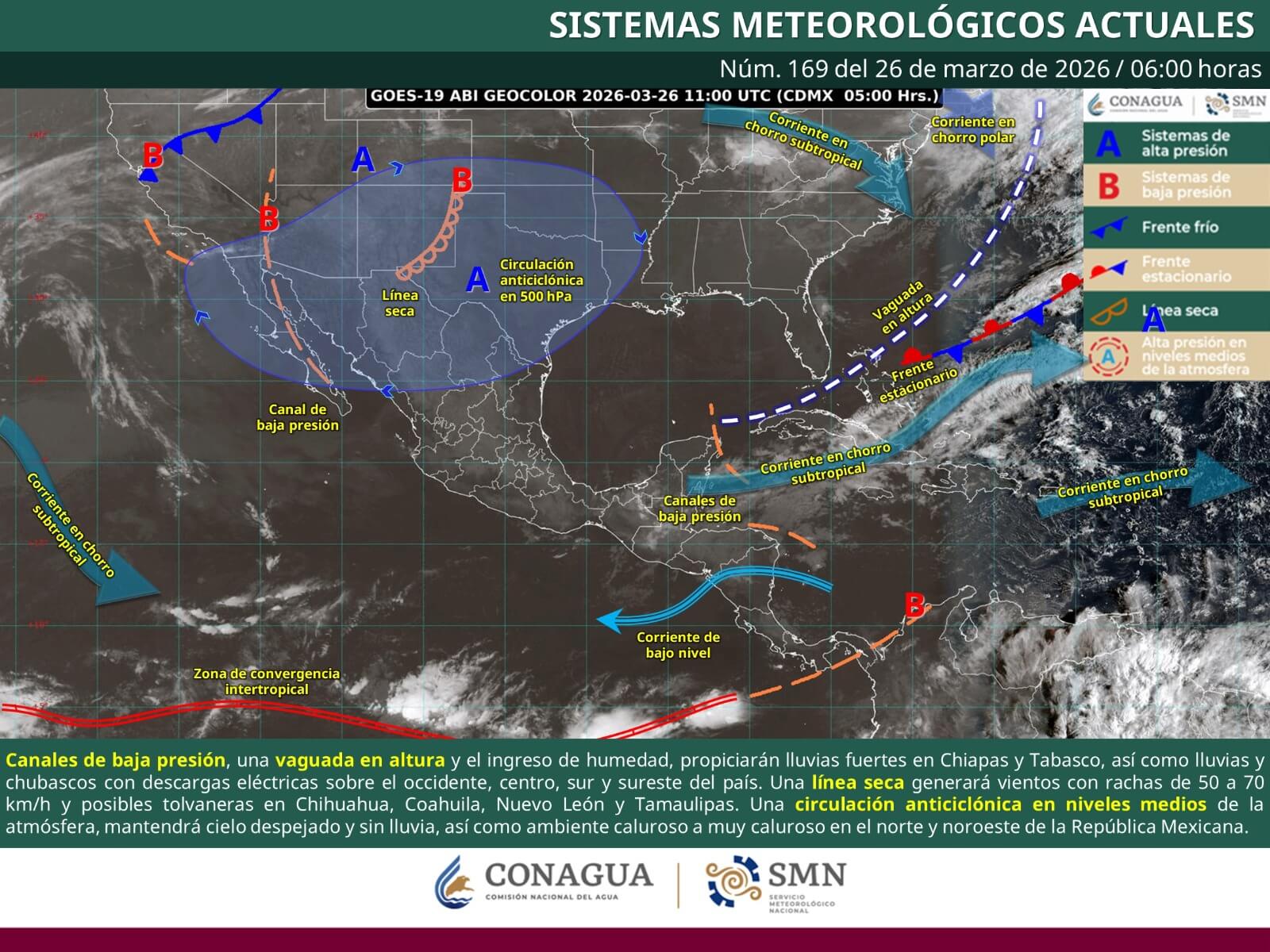 Se prevé incremento de lluvias y oleaje elevado en el litoral oaxaqueño