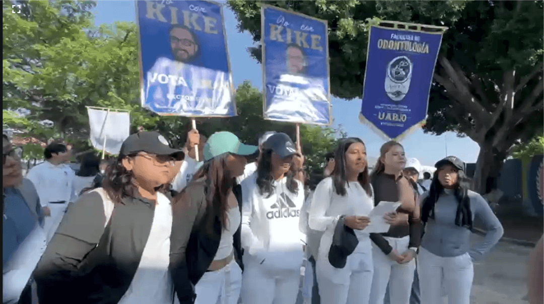 ¡Las estudiantes de Medicina y Odontología de la UABJO levantan la voz!