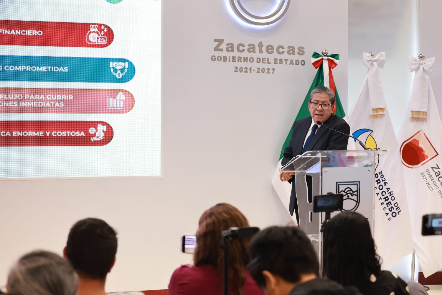 Con bases financieras sólidas y recursos sin precedentes se consolida el progreso de Zacatecas: Gobernador David Monreal Ávila