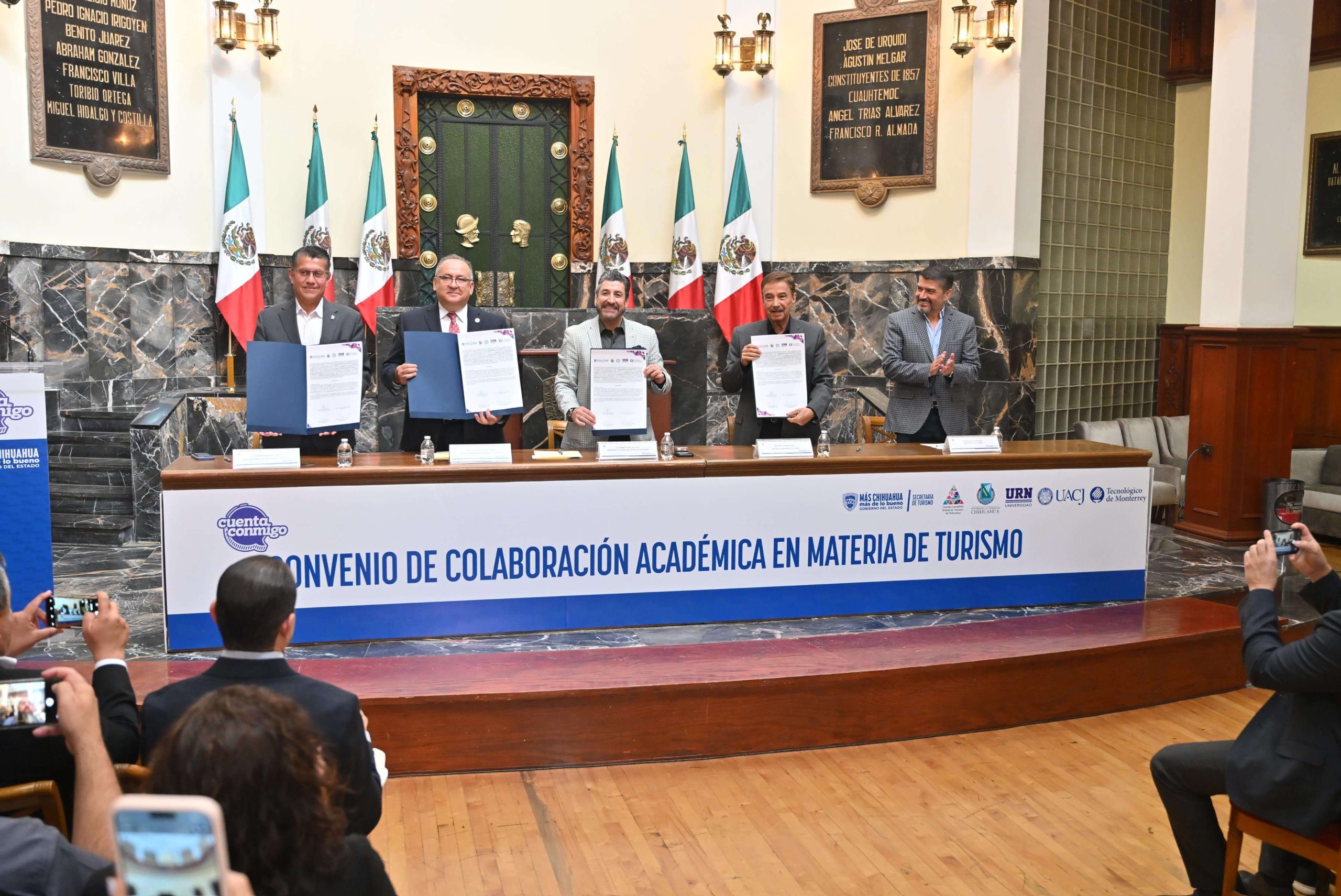 Firma Turismo convenio académico para fortalecer movilidad estudiantil en Chihuahua