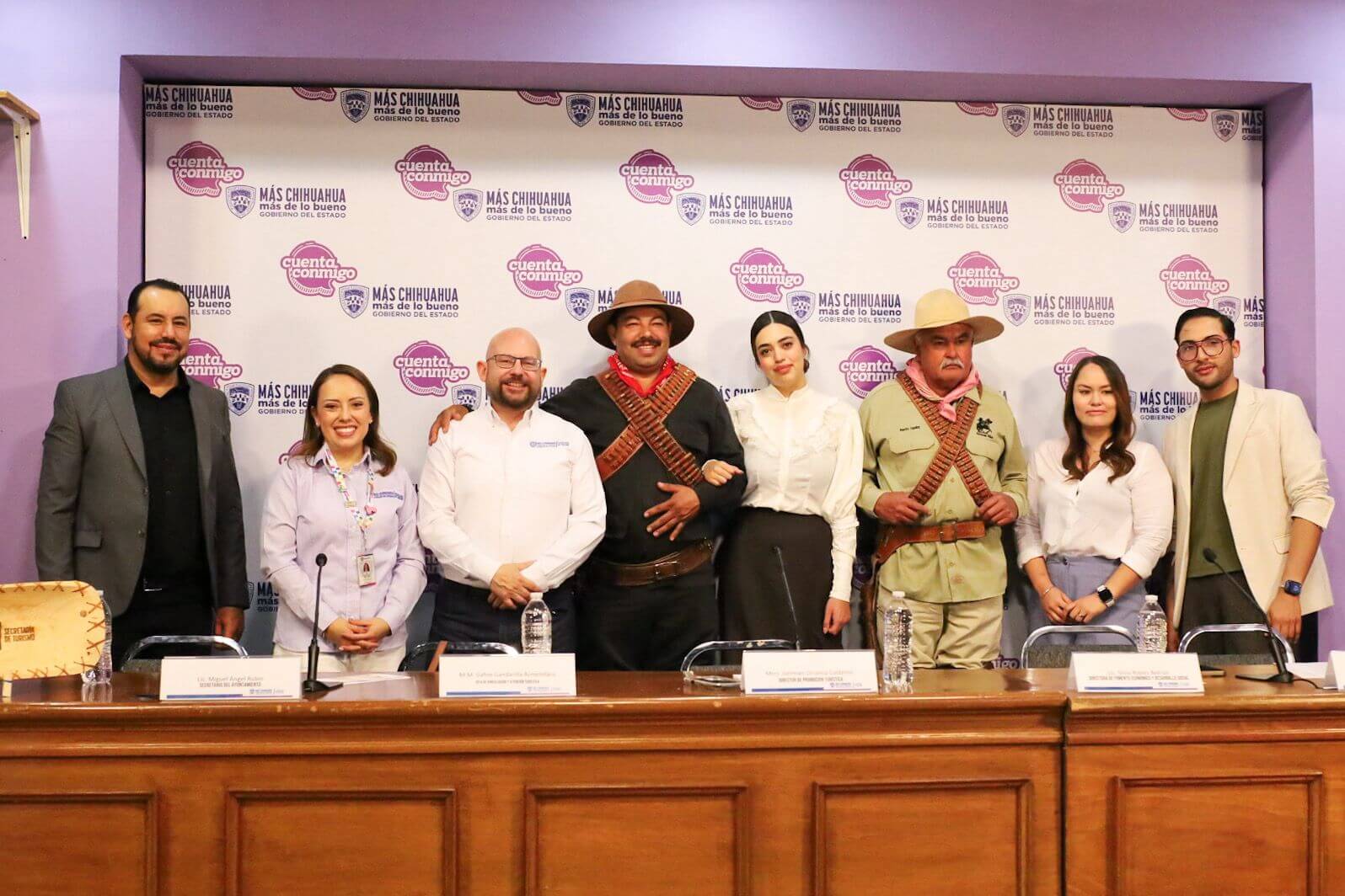 Invitan a la XVII escenificación de la boda de Luz Corral y Francisco Villa en Riva Palacio
