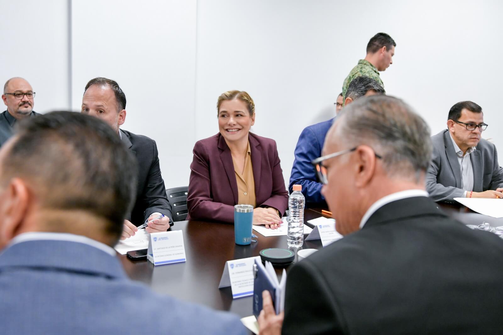 Maru Campos encabeza Mesa de Seguridad en Ciudad Juárez