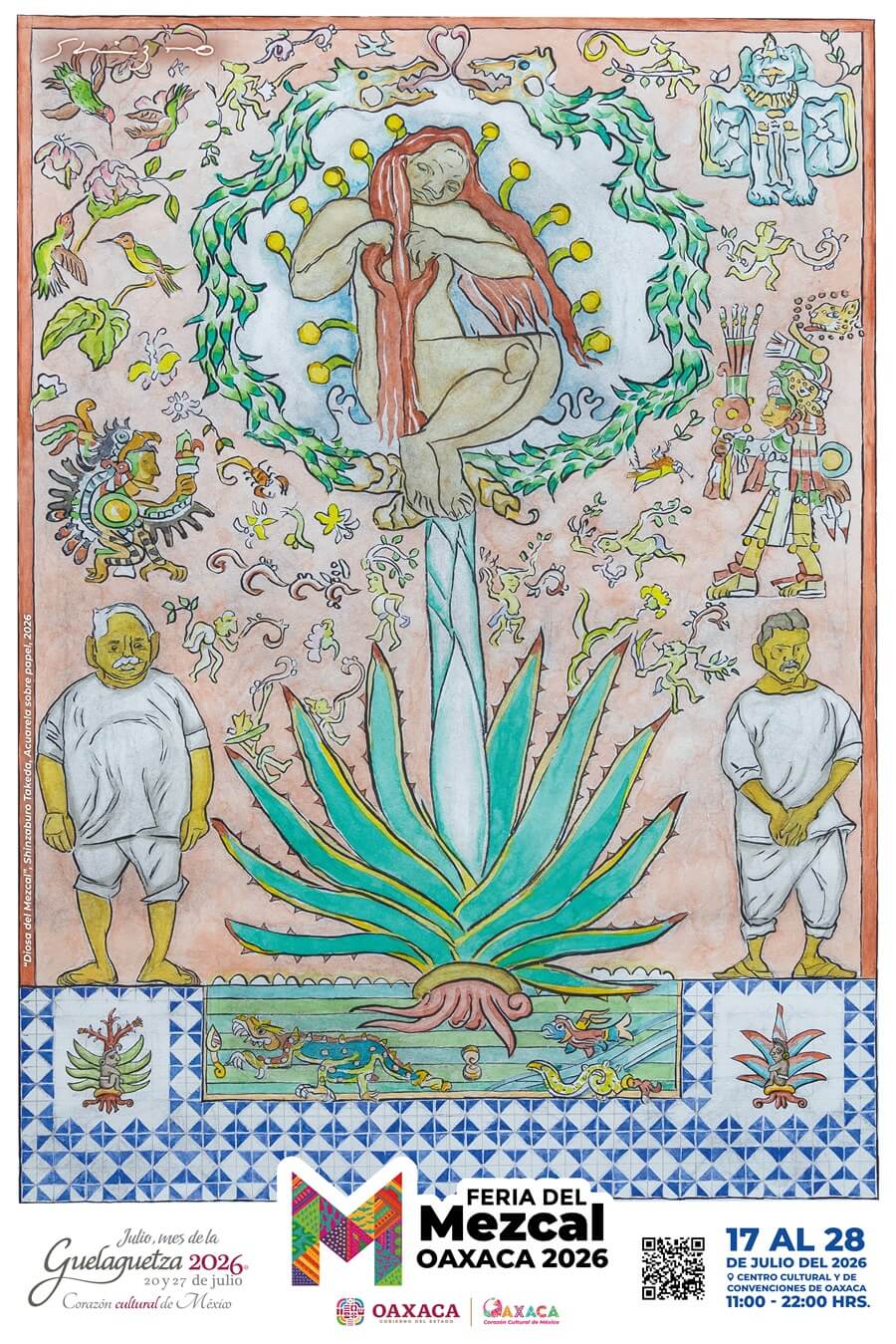 Presenta Sedeco imagen oficial de la Feria del Mezcal 2026