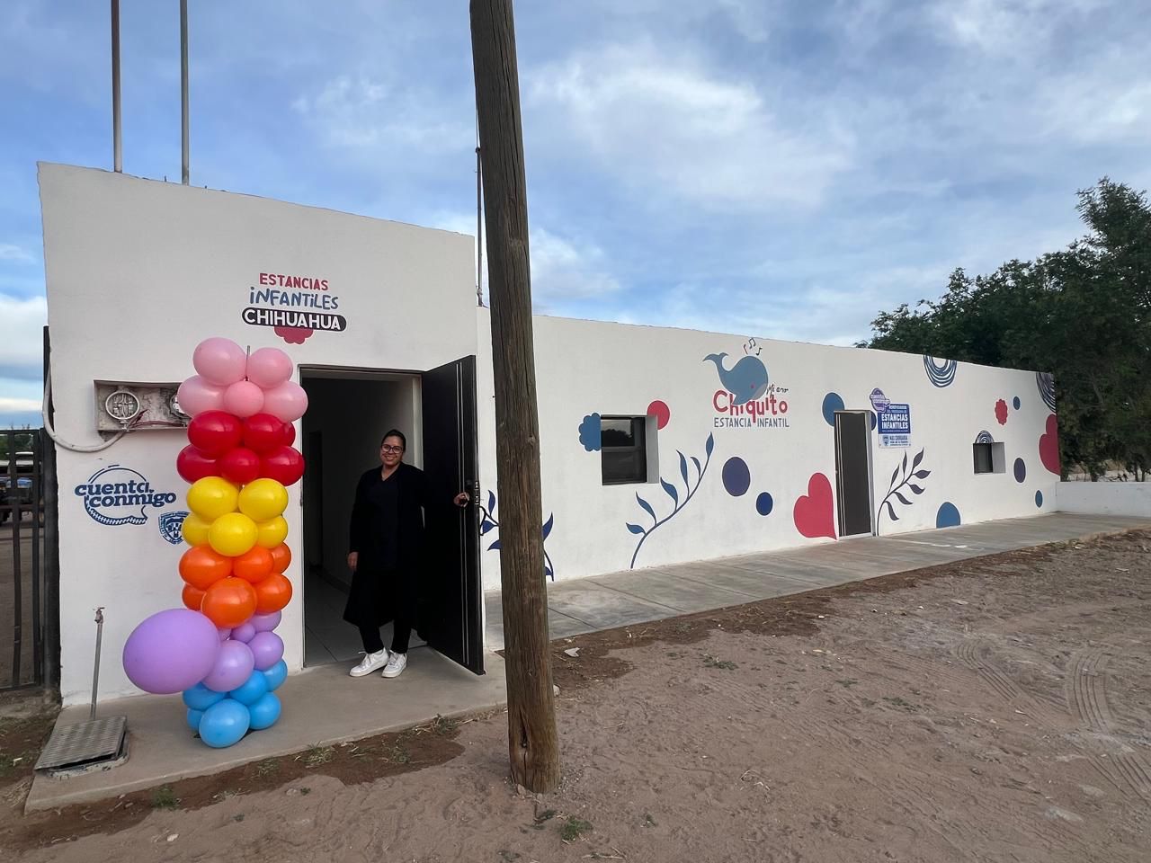Amplía Estado cobertura de estancias infantiles con apertura de nuevo centro en Namiquipa