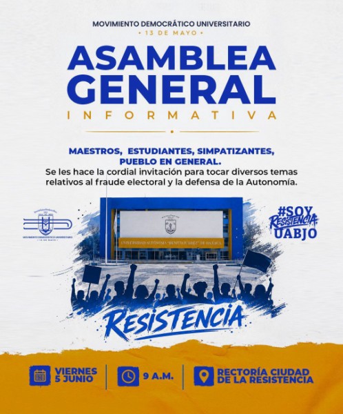 ASAMBLEA GENERAL INFORMATIVA 📢