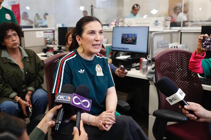 Disfrutemos del futbol sin olvidar lo importante: México debe ser un país seguro, señala Kenia López Rabadán