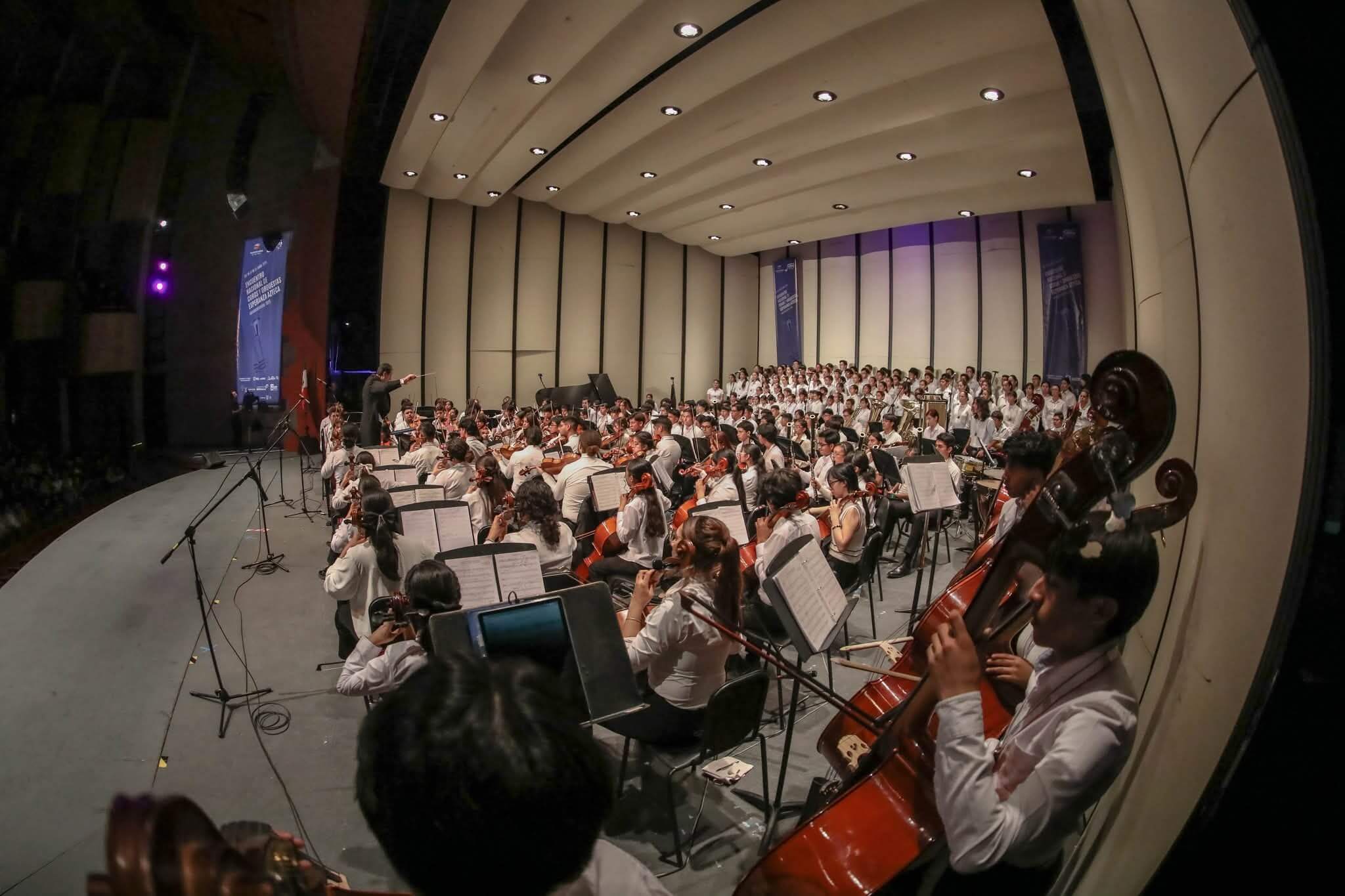INVITAN A NIÑAS, NIÑOS Y ADOLESCENTES A FORMAR PARTE DE LA ORQUESTA Y CORO ESPERANZA AZTECA