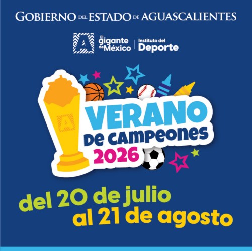 VERANO DE CAMPEONES, LA MEJOR OPCIÓN PARA NIÑAS, NIÑOS Y ADOLESCENTES DURANTE ESTAS VACACIONES