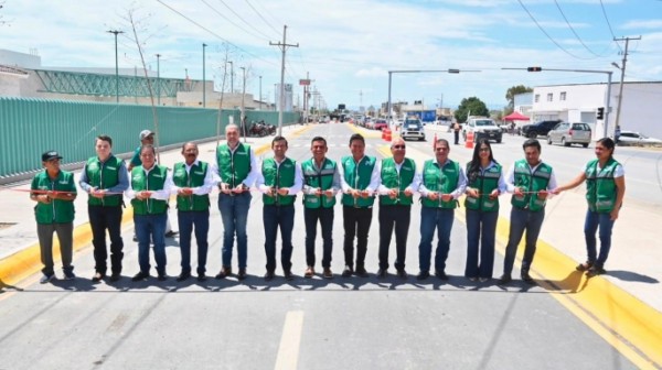 Entrega Gobierno de Coahuila ampliación de carril de acceso a la Clínica IMSS-Bienestar en Matamoros