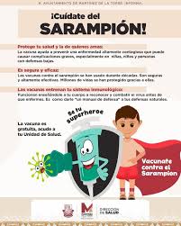 Exhorta SSJ a la aplicación de vacuna gratuita, segura y eficaz contra el sarampión