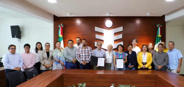 IEEPCO y CIESAS firman convenio de apoyo y colaboración interinstitucional