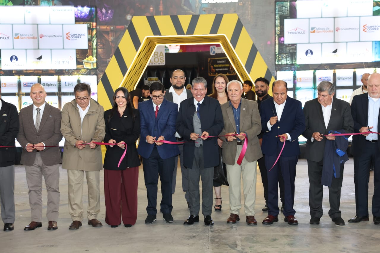 Inaugura Gobernador David Monreal el Pabellón Minero en la Fenaza 2026