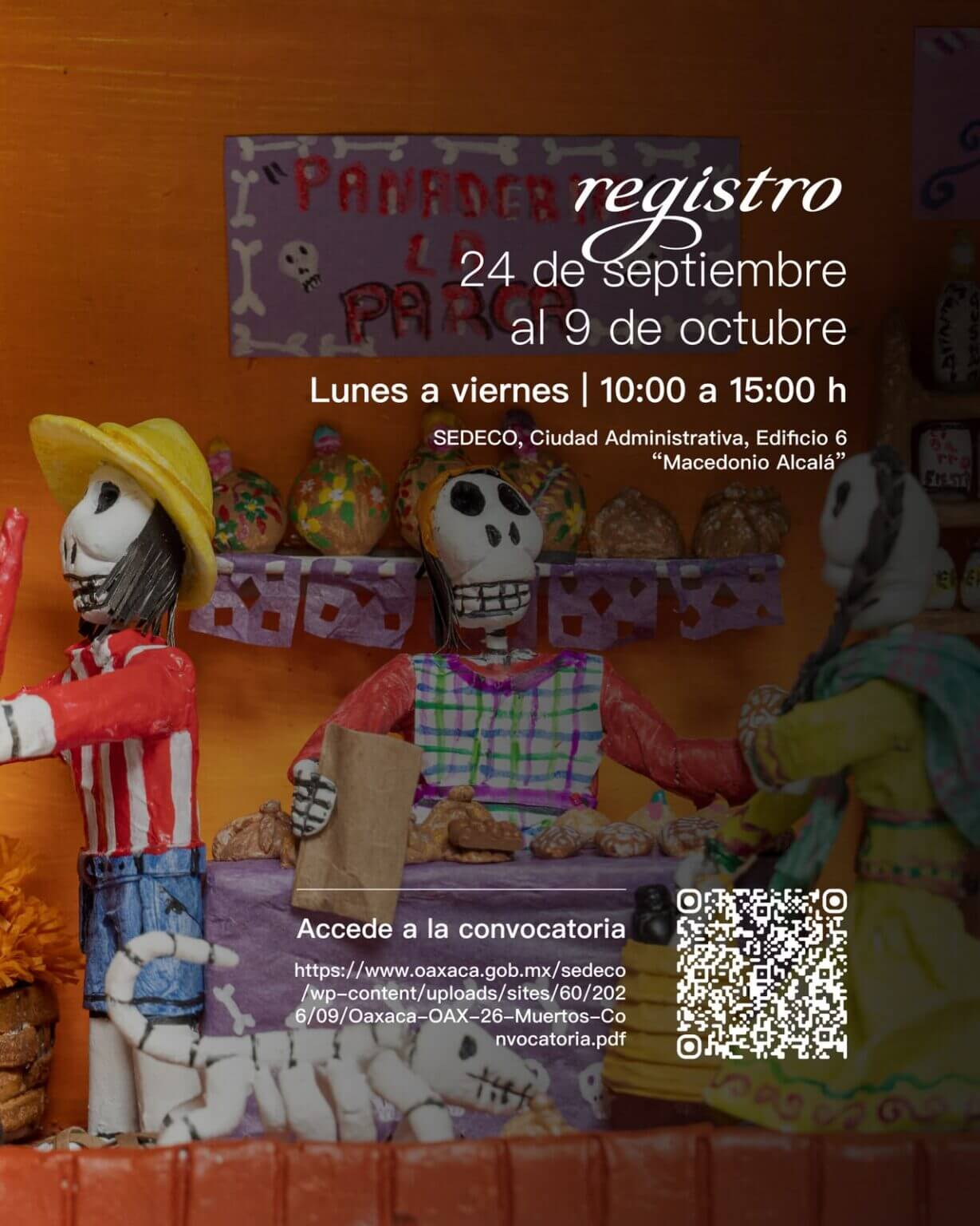 Oaxaca preserva sus tradiciones con el 5.º Concurso Estatal de Día de Muertos 2026
