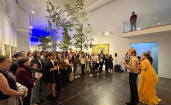 Inaugura López Birlain temporada de exposiciones de la Galería Libertad