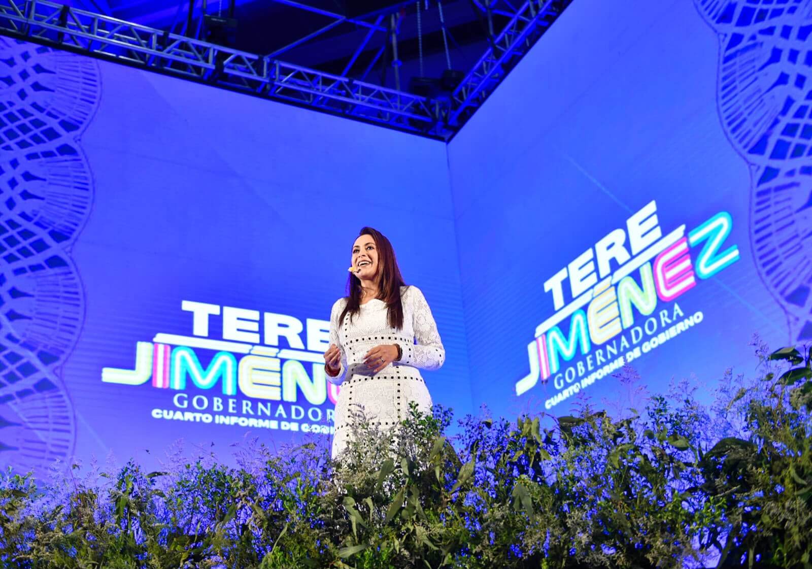 “AGUASCALIENTES AVANZA CON RUMBO, TRABAJO Y RESULTADOS”; TERE JIMÉNEZ PRESENTA SU CUARTO INFORME DE GOBIERNO