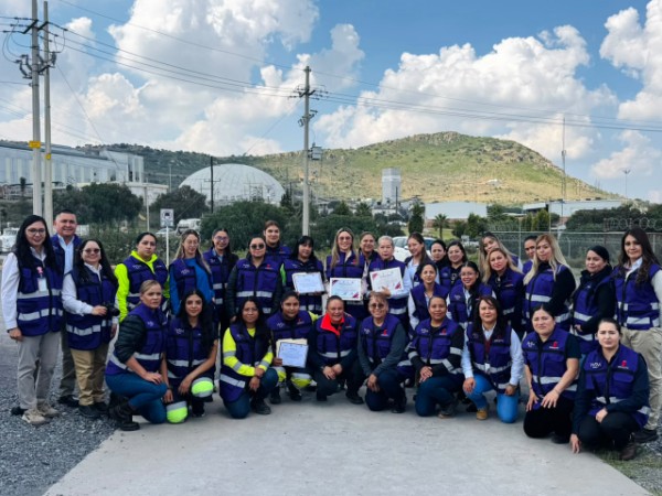Capacita Secretaría de las Mujeres a 218 trabajadoras de Minera Saucito en prevención y erradicación de violencia