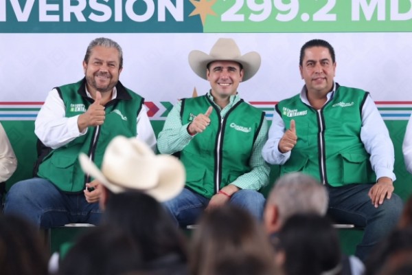 En equipo le entramos con grandes obras en todo el Estado: Manolo