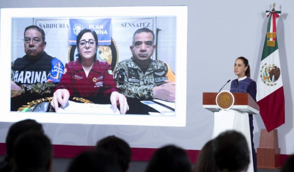 Continúa todo el apoyo del Plan Marina y el Plan DN-lll-E por el huracán Simon y la tormenta tropical Rachel: presidenta Claudia Sheinbaum