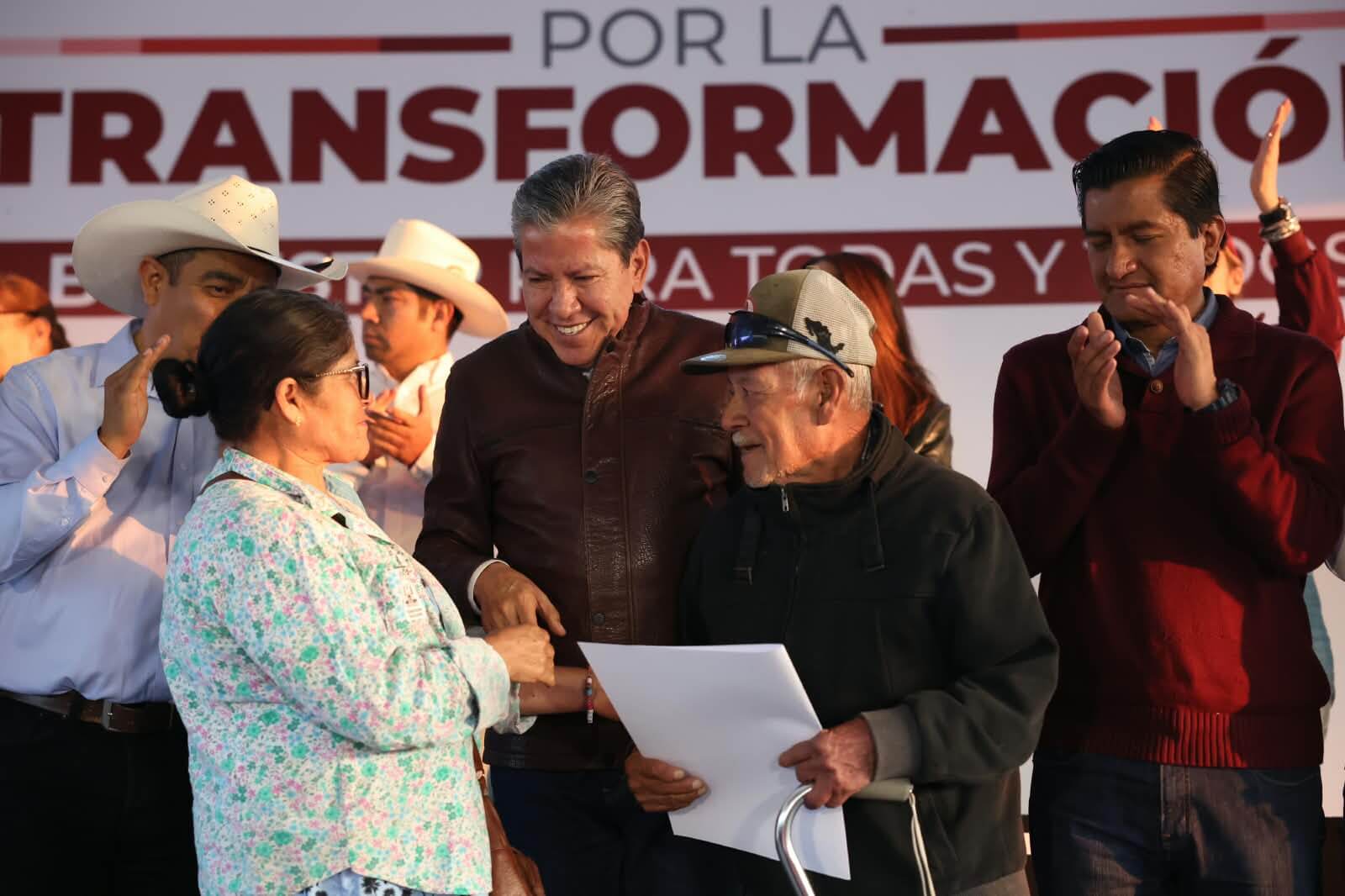 Encabeza Gobernador David Monreal Foro por la Transformación en municipio de Pinos; reporta inversión de 2 mil 489 mdp