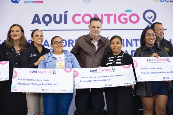 Fortalece Gobierno del Estado infraestructura educativa en San Juan del Río