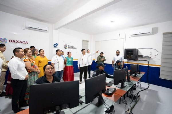 Inaugura Salomón Jara Centro de Control y Comando C2 en Asunción Ixtaltepec