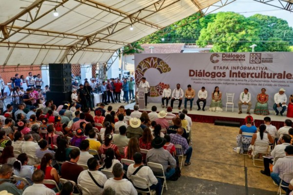 Informa Gobierno de Oaxaca que propuesta de nueva Constitución tiene enfoque intercultural y garantía de derechos sociales