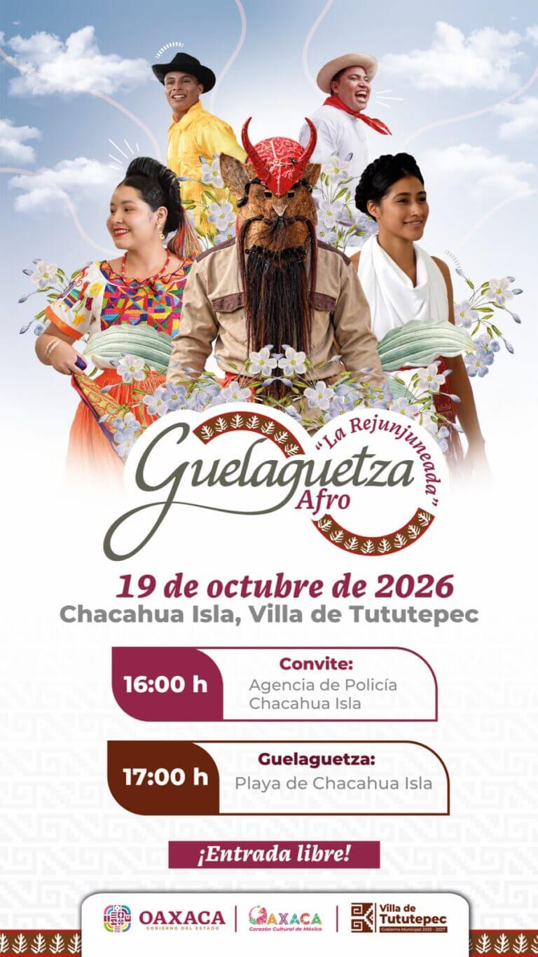 Por primera vez, Oaxaca celebrará la Guelaguetza Afro “La Rejunjuneada”