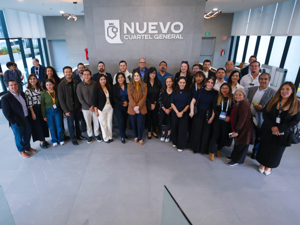 Conocen empresarios del eje Nuevo León-Jalisco tecnología del nuevo edificio de Fuerza Civil