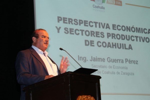 Secretario de Economía del Estado, Jaime Guerra Pérez