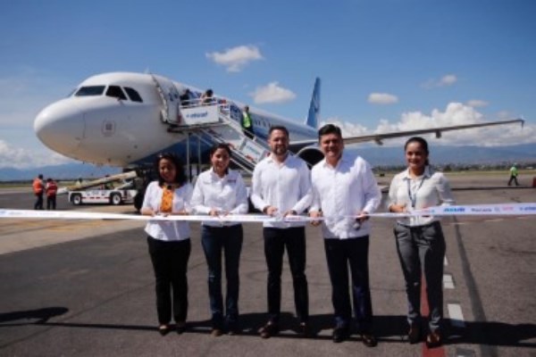Se apertura la ruta aérea de Interjet Cancún Oaxaca con cuatro frecuencias por semana