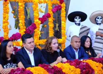 decoración de fachadas que dará alegría y color a estas fiestas vistiendo de gala a la ciudad de Oaxaca,