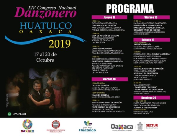 se llevará a cabo por primera vez en Bahías de Huatulco con talleres, muestras de danzón