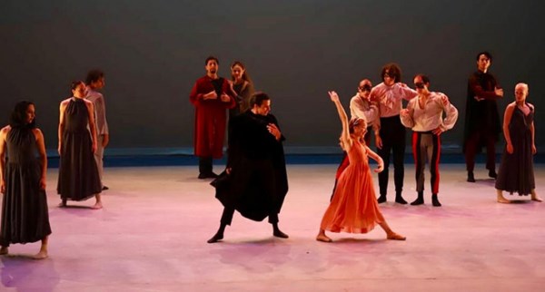 “Romeo y Julieta”, representada por la compañía de danza clásica Rising Art A.C.