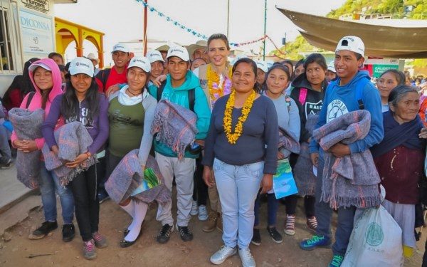 San Mateo Tepantepec, recibieron a Ivette Morán de Murat,