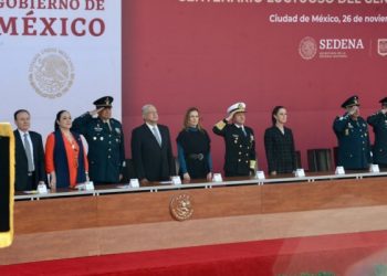 aportación del General, quien actuó con métodos de paz,
