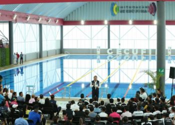 El impulso al deporte en Michoacán con la cristalización de obras