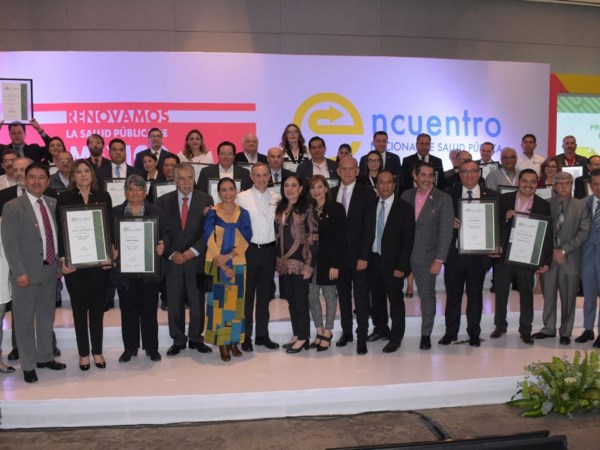 Salud Federal otorgó el reconocimiento al Mayor Esfuerzo por el programa de Prevención y Atención a la Diabetes Mellitus,