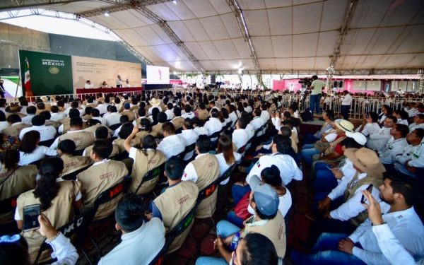 encuentro con técnicos de Sembrando Vida en Tabasco y Coatzacoalcos