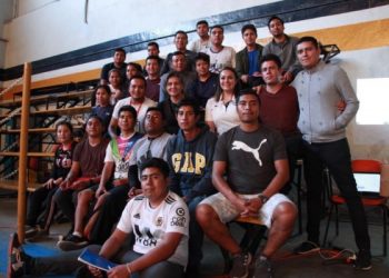 Oaxaca se realiza el Curso de Arbitraje de Basquetbol, impartido por Alejandra Gaytán Mota.