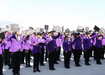 Se gradúa primera generación del Colegio de Bachilleres Militarizado