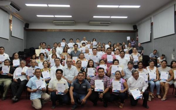 personas que ya cuentan con su certificado podrán replicar las enseñanzas en sus respectivos espacios de trabajo.