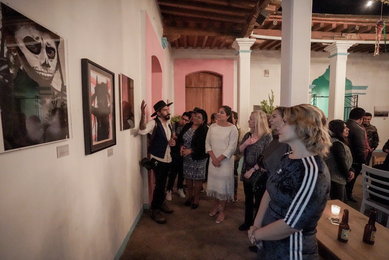 Museo de Arte Contemporáneo de Oaxaca (MACO) y el espacio cultural “La Mala”.