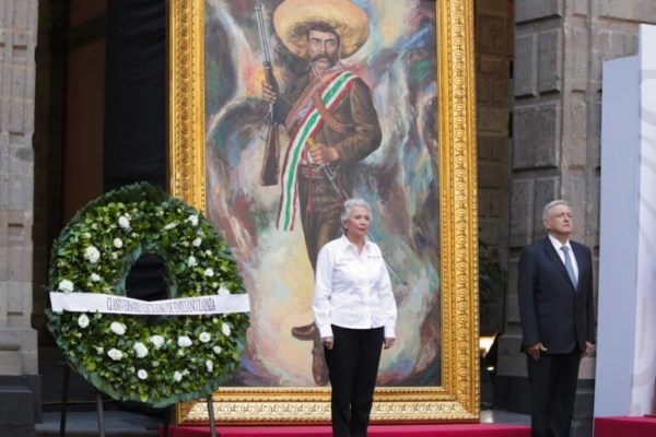 conmemoró el 101 Aniversario Luctuoso de Emiliano Zapata.