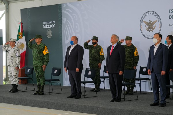 La Guardia Nacional en Jalisco tiene una Coordinación Estatal y 8 Coordinaciones Regionales