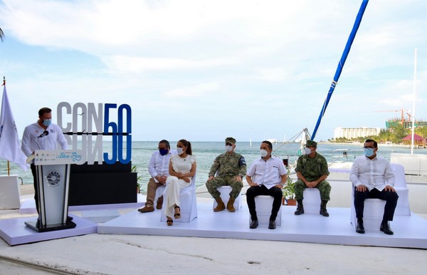 *Cancún recibió 35 galardones Blue Flag que acreditan a 10 playas del municipio y 25 embarcaciones de turismo sostenible